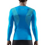 CEP WINGTECH LONG SLEEVE SHIRT Футболка компрессионная с длинным рукавом и поддержкой осанки Синий/Зеленый - фото 271237