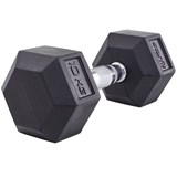 Starfit DB-301 10 КГ Гантель обрезиненная Черный - фото 271261