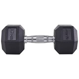 Starfit DB-301 10 КГ Гантель обрезиненная Черный - фото 271263