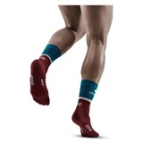 CEP THE RUN COMPRESSION MID CUT SOCKS 4.0 Компрессионные носки Бордовый/Синий - фото 271416