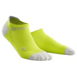 CEP NO SHOW COMPRESSION SOCKS 3.0 Носки беговые ультракороткие Салатовый/Серый - фото 271467