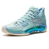 Anta SHOCK WAVE 5 "DECOMPOSITION" Кроссовки баскетбольные Голубой/Фиолетовый - фото 271614