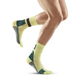 CEP COMPRESSION MID CUT SOCKS LIMITED EDITION Компрессионные носки для бега Желтый/Зеленый - фото 271634