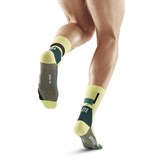 CEP COMPRESSION MID CUT SOCKS LIMITED EDITION Компрессионные носки для бега Желтый/Зеленый - фото 271635