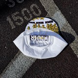 Wondertrail PREMIUM «ТРИАТЛОН» Кепка беговая Белый/Голубой/Желтый - фото 271803