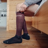 CEP INFRARED RECOVERY COMPRESSION SOCKS Компрессионные гольфы для восстановления Черный/Красный - фото 271924
