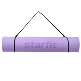 Starfit FM-201 TPE 173X61X0,6 СМ Коврик для йоги и фитнеса Фиолетовый пастель/Серый - фото 271985