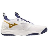 Mizuno WAVE MOMENTUM 3 Кроссовки волейбольные Белый/Темно-синий - фото 272098