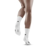 CEP CLASSIC MID CUT COMPRESSION SOCKS (W) Компрессионные носки женские Белый/Черный - фото 272142