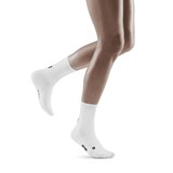 CEP CLASSIC MID CUT COMPRESSION SOCKS (W) Компрессионные носки женские Белый/Черный - фото 272143