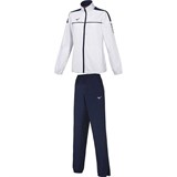 Mizuno MICRO TRACKSUIT (W) Костюм спортивный женский Белый/Темно-синий - фото 272149