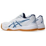 Asics UPCOURT 5 Кроссовки волейбольные Белый/Голубой - фото 272212