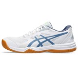 Asics UPCOURT 5 Кроссовки волейбольные Белый/Голубой - фото 272217