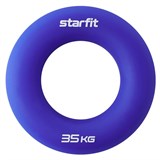 Starfit ES-404 Эспандер кистевой Кольцо диаметр 8,8см силикогель 35кг Темно-синий - фото 272286