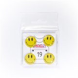 Magni СМАЙЛИК Магнитные держатели спортивных номеров - фото 272325