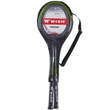 Wish STEELTEC 216 Набор для бадминтона (2 ракетки + чехол) Зеленый - фото 272373