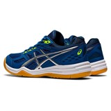 Asics UPCOURT 4 GS Кроссовки волейбольные детские Синий/Белый - фото 272423