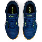 Asics UPCOURT 4 GS Кроссовки волейбольные детские Синий/Белый - фото 272426