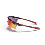 Oakley M2 FRAME XL POLISHED BLACK Очки солнцезащитные Черный глянец/Красный линзы - фото 272507