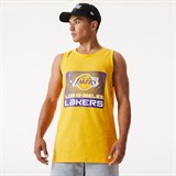 New Era LA LAKERS GRAPHIC TANK TOP Майка баскетбольная Желтый/Фиолетовый/Белый - фото 272672