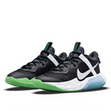 Nike AIR ZOOM CROSSOVER Кроссовки баскетбольные детские Черный/Серый/Зеленый - фото 272941