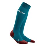 CEP ULTRALIGHT TALL COMPRESSION SOCKS Компрессионные гольфы ультратонкие Синий/Красный - фото 272951