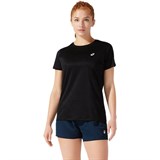 Asics CORE SS TOP (W) Футболка беговая женская Черный - фото 272998