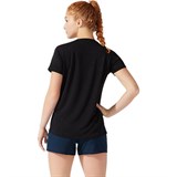 Asics CORE SS TOP (W) Футболка беговая женская Черный - фото 272999