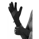 CEP WINTER RUN GLOVES Перчатки беговые Черный/Серый - фото 273081