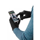 CEP WINTER RUN GLOVES Перчатки беговые Черный/Серый - фото 273082