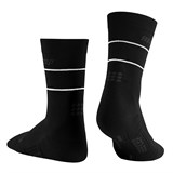 CEP REFLECTIVE MID CUT COMPRESSION SOCKS Компрессионные носки Черный/Серый - фото 273125