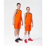 Jögel CAMP BASIC Шорты баскетбольные детские Оранжевый/Черный - фото 273172