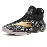 Anta KLAY THOMPSON KT8 "VETERANS DAY" Кроссовки баскетбольные Черный/Золотой - фото 273295