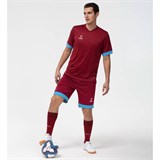 Jögel DIVISION PERFORMDRY UNION SHORTS Шорты Гранатовый/Голубой/Белый - фото 273350