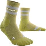 CEP HIKING 80S MID CUT COMPRESSION SOCKS (W) Компрессионные носки женские Салатовый/Серый - фото 273377