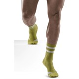 CEP HIKING 80S MID CUT COMPRESSION SOCKS (W) Компрессионные носки женские Салатовый/Серый - фото 273380