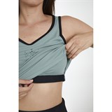 Poivre Blanc FRESH-UP TANK TOP Майка теннисная женский Хаки/Черный - фото 273420 Poivre Blanc FRESH-UP TANK TOP Майка теннисная женский Хаки/Черный - фото 273420