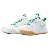 Nike ZOOM HYPERACE 3 Кроссовки волейбольные Белый/Зеленый - фото 273432