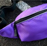 PowerUp VOL PURPLE Сумка на пояс объемная Фиолетовый/Черный - фото 273462