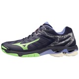 Mizuno WAVE VOLTAGE Кроссовки волейбольные Темно-синий/Зеленый - фото 273483