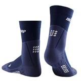 CEP COLD WEATHER MID-CUT SOCKS Компрессионные носки для бега с шерстью мериноса Темно-синий - фото 273609