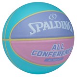 Spalding ALL CONFERENCE (77-065Z) Мяч баскетбольный Голубой/Розовый/Фиолетовый - фото 273671
