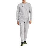 Asics MAN FLEECE SUIT Костюм спортивный волейбольный Серый/Синий - фото 273909