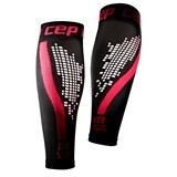 CEP NIGHTTECH CALF SLEEVES Компрессионные гетры со светоотражателями Черный/Розовый - фото 273916