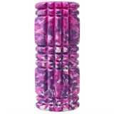 Starfit FA-508 Ролик массажный низкая жесткость 33x14 cм Розовый камуфляж/Черный - фото 274227