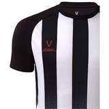Jögel CAMP STRIPED JERSEY Футболка игровая детская Белый/Черный - фото 274252