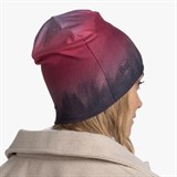 Buff MICROFIBER REVERSIBLE HAT HAERA MAUVE Шапка двусторонняя Розовый/Темно-серый - фото 274379