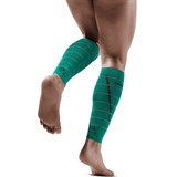CEP REFLECTIVE COMPRESSION CALF SLEEVES Компрессионные гетры Зеленый - фото 274418