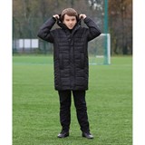 Jögel ESSENTIAL LONG PADDED JACKET Пальто утепленное детское Черный - фото 274458