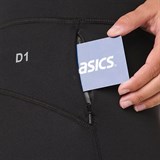 Asics ICON KNEE TIGHT (W) Тайтсы беговые женские Черный/Красный - фото 274528